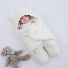 pets : De Bear Blanket - Meest Knusse en Veilige Slaap - Parel Wit in van Pantino