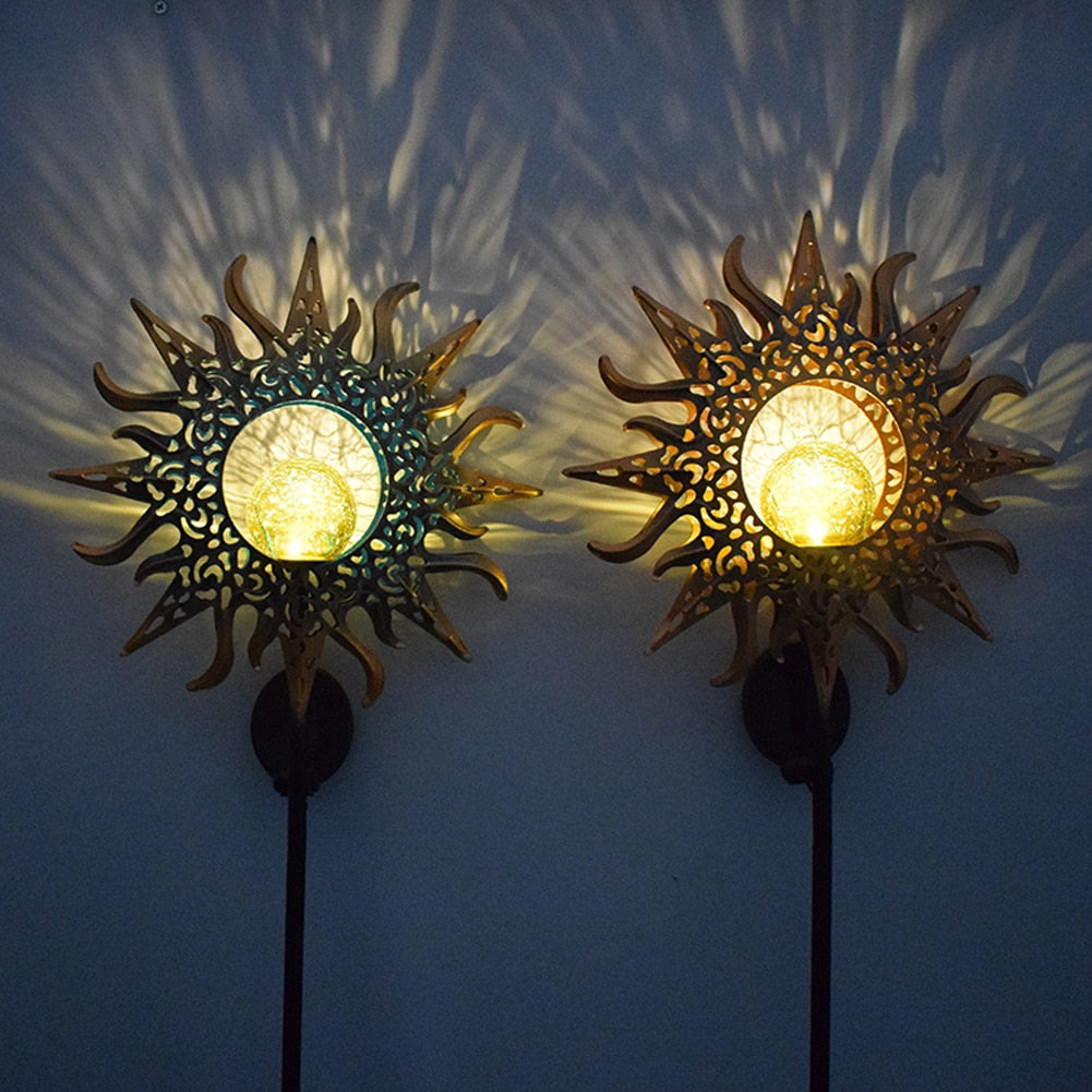 outdoor equipment : Retro Buiten Tuinlamp Zon in van Pantino