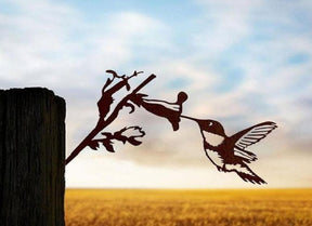 home & garden : Metalen Kolibrie Kunst Werf in van Pantino
