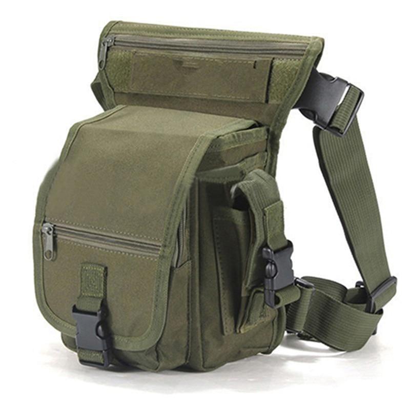 bags : Tactische Beenzak voor Heren - Beige in Groen van Pantino