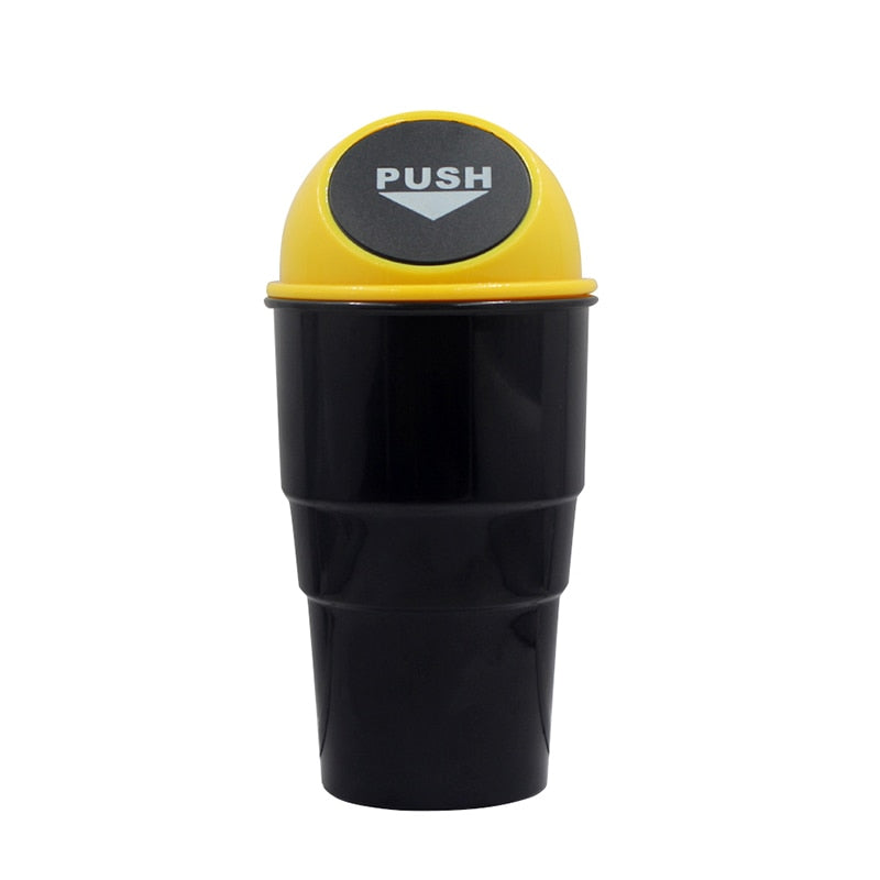 Car Trash Can : Mini Auto Prullenbak - Rood in Geel van Pantino