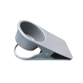 Cup Holder Clip : Bekerhouder Clip - Blauw in Grijs van Pantino