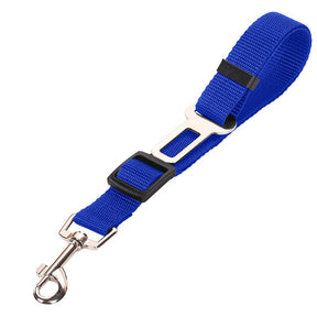 pets : Hond Auto Veiligheidsgordel - Rood in Blauw van Pantino