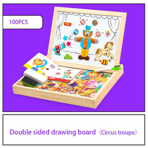 other : Magnetisch Teken - En Puzzelbord Kinderen in van Pantino
