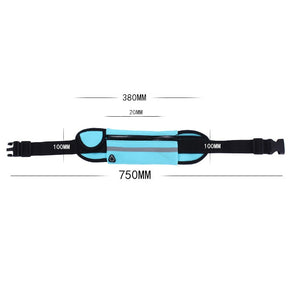 bags : Flex Running Bag Waterdicht - Zwart in van Pantino