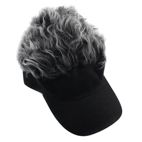 Sun Visor Cap : Flair haar Zonnevizier Cap - Grijs in van Pantino