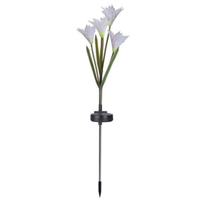 outdoor equipment : Lelie Zonne-Tuinpaal Licht - Paars in Wit van Pantino