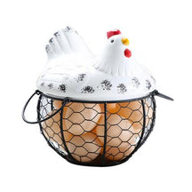home & garden : Keramisch Eier Bewaarmandje - Wit in Wit van Pantino