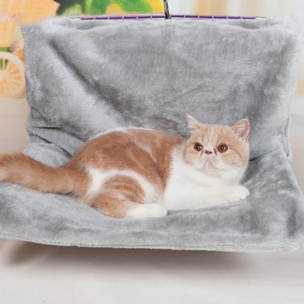 pets : Kat Radiator Hangmat Polyester - Zwart in Grijs van Pantino