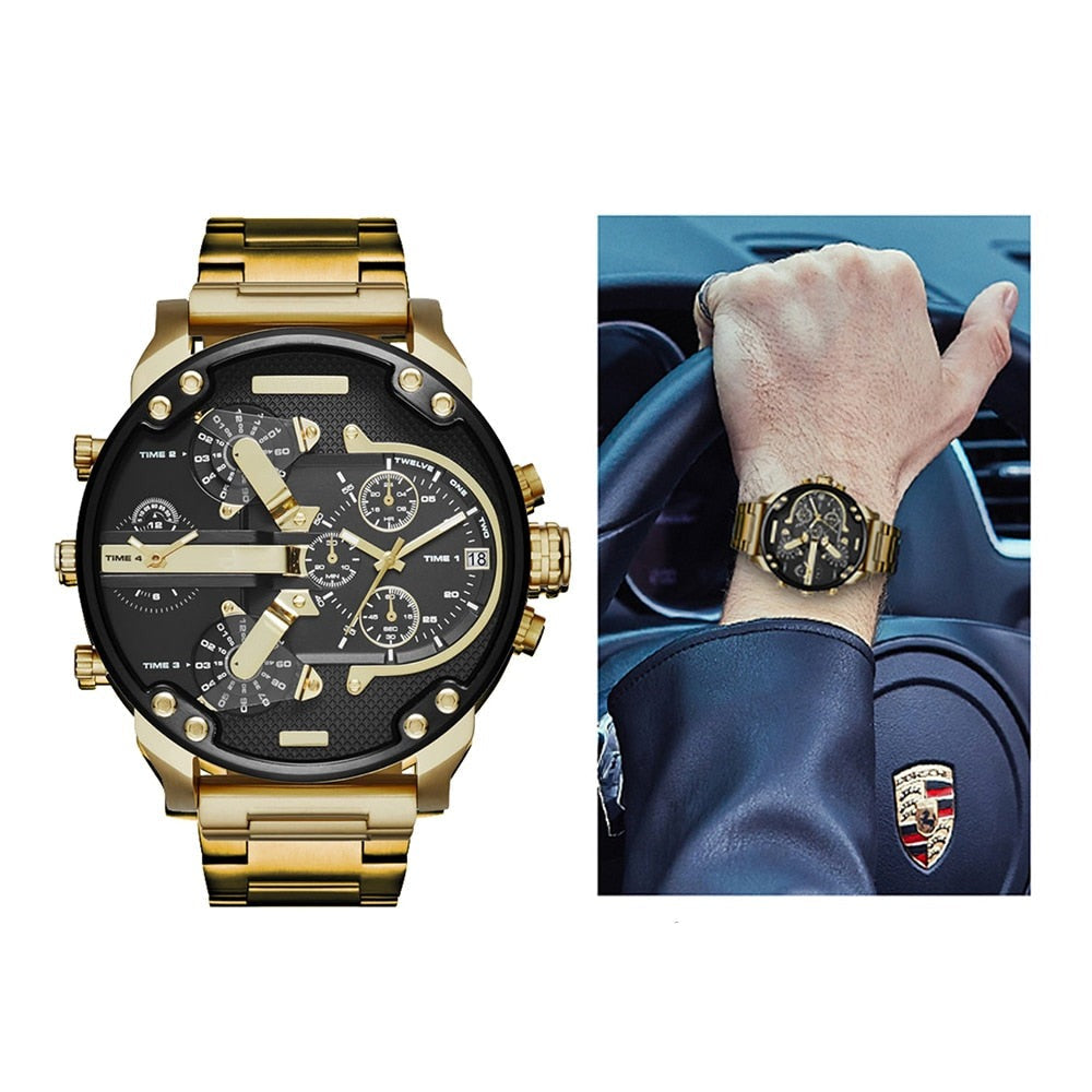watches : Analoog Quartz Horloge Dames - Klassiek Design - Leren Band in van Pantino