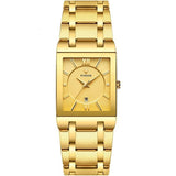 Montre Homme Tout Or - Montre Quartz de Luxe