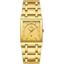 watches : Horloge Heren Volledig Goud - Luxe Quartz Polshorloge in Volledig goud van Pantino