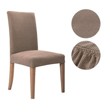 home & garden : Belleza Stoel Cover - 2-pack in Bruin | 2 stuks van Pantino