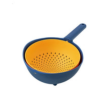 home & garden : DrainBasket - Dubbele Afvoerkorf - Blauw in Blauw van Pantino