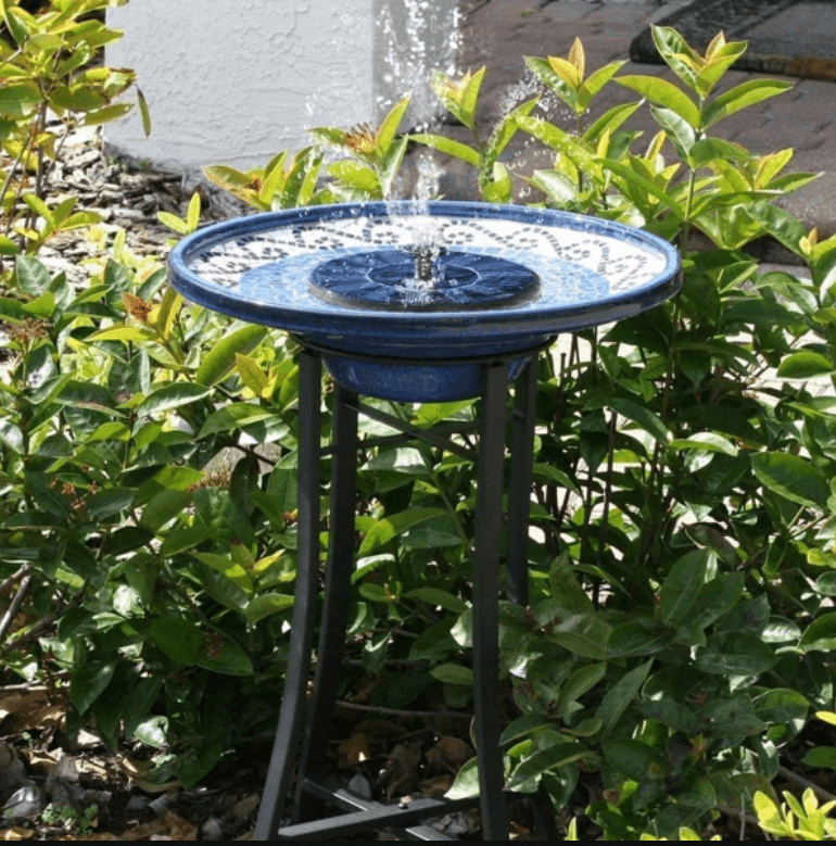 outdoor equipment : LED Zonne Waterfontein voor Tuin & Vijver | Duurzame fontein met hoge waterdruk in van Pantino
