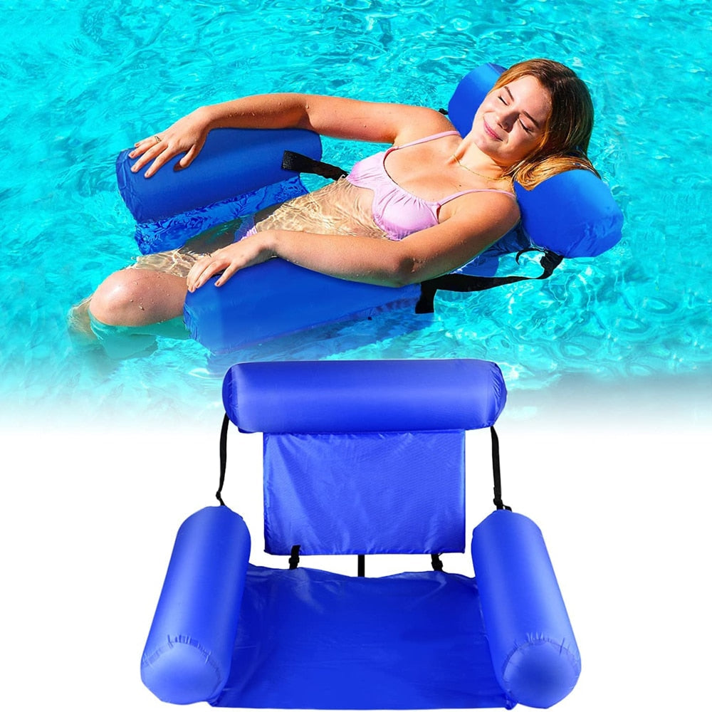 outdoor equipment : Drijvende Lounge Stoel - Donkerblauw in van Pantino