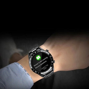 watches : Horloge Heren Zwart - Luxe Slim in van Pantino