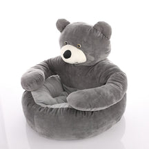 pets : TeddyBear - Bed voor Huisdieren - Khaki in Grijs van kleur van Pantino