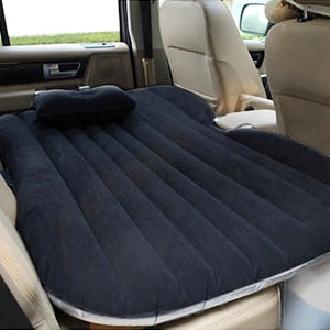 outdoor equipment : Opblaasbare Auto Achterbank Matras - Zwart in van Pantino