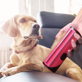 pets : Dubbelzijdige Pet Hair Kam - Roze in van Pantino