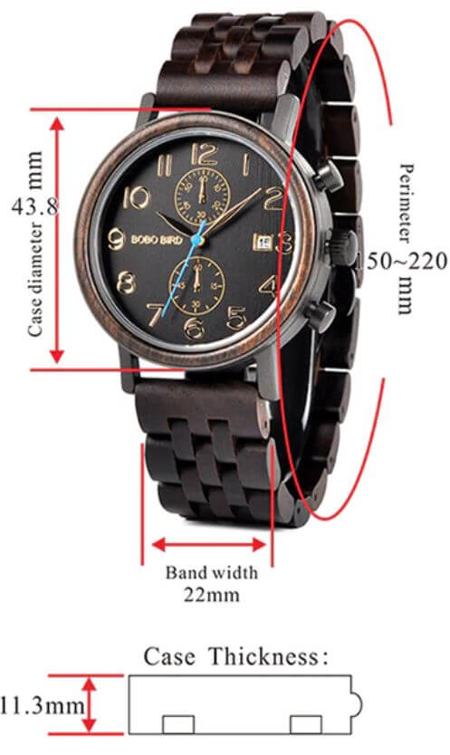watches : Horloge Dames Beige - Herenhorloge in Hout en Staal Roestvrij Staal in van Pantino