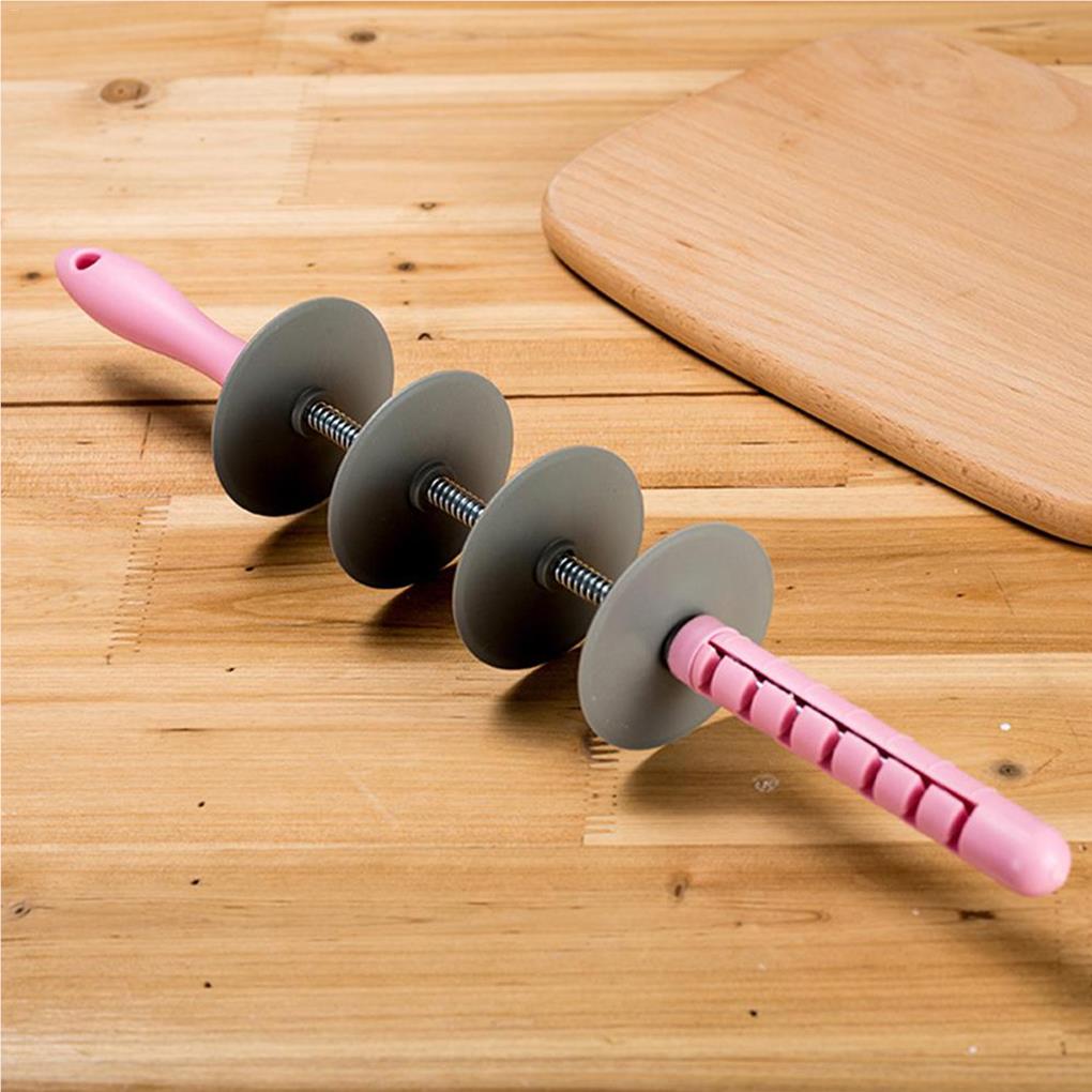 home & garden : CuttingPin - Deegsnijder Rol in Vierdelige Deegroller van Pantino