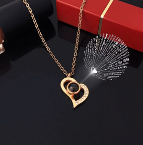 Jewelry Gift Box : HeartBox - Sieraden Geschenkdoos - Goud in van Pantino