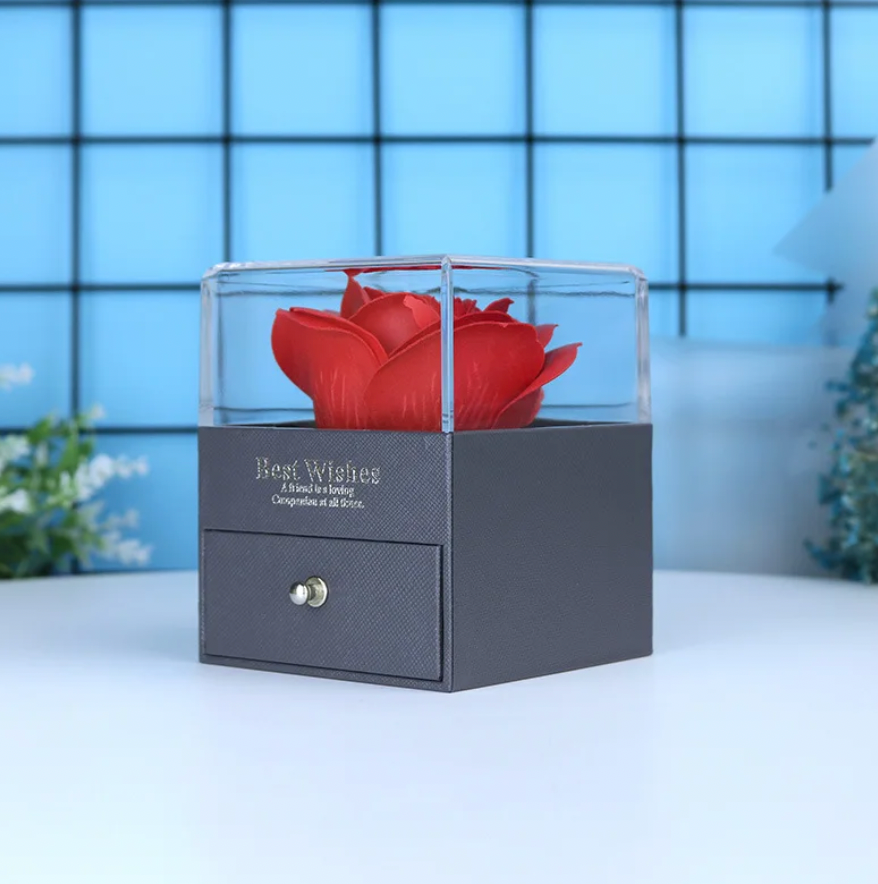 Jewelry Gift Box : HeartBox - Sieraden Geschenkdoos - Goud in van Pantino