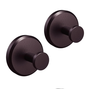 home & garden : Aan de Muur Gemonteerde Toilethaak - Goud in 2+2 GRATIS Donkerbruin van Pantino