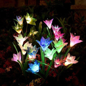 outdoor equipment : Lelie Zonne-Tuinpaal Licht - Paars in van Pantino