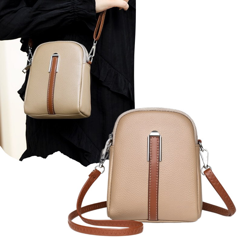 bags : Elegante Schoudertas - Grijs in Grijs van Pantino
