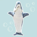 Felpa con cappuccio per bambini - SnugShark - Coperta accogliente con squali