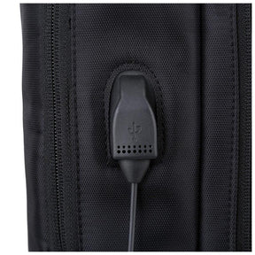bags : Laptoptas Zwart - Anti Diefstal in van Pantino