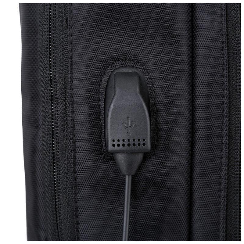 bags : Laptoptas Zwart - Anti Diefstal in van Pantino