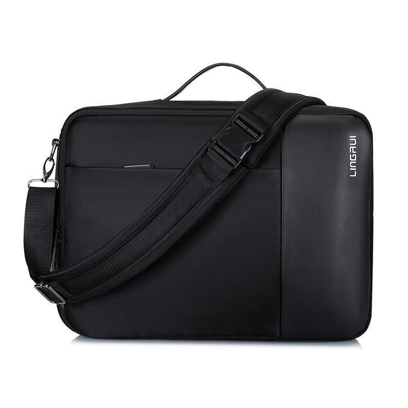bags : Laptoptas Zwart - Anti Diefstal in van Pantino