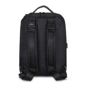 bags : Laptoptas Zwart - Anti Diefstal in van Pantino
