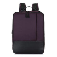 bags : Laptoptas Zwart - Anti Diefstal in Paars van Pantino
