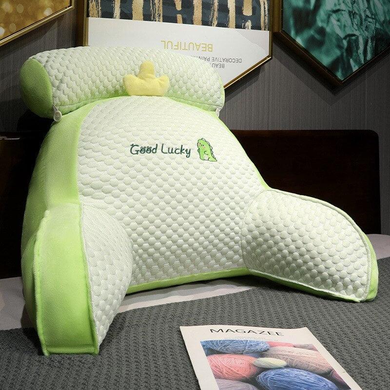 home & garden : BackRest - Stoel Waist Kussen - Wit in Groen (4 beschikbaar) van Pantino