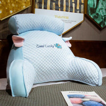 home & garden : BackRest - Stoel Waist Kussen - Wit in Blauw van Pantino