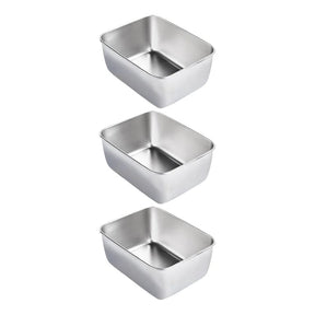 outdoor equipment : BBQTray - Vierkante Roestvrijstalen Plaat in van Pantino