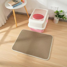 pets : PawGuard - Kattenbakmat - Zwart in Beige van Pantino