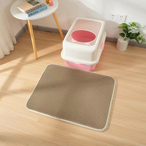 pets : PawGuard - Kattenbakmat - Zwart in Beige van Pantino