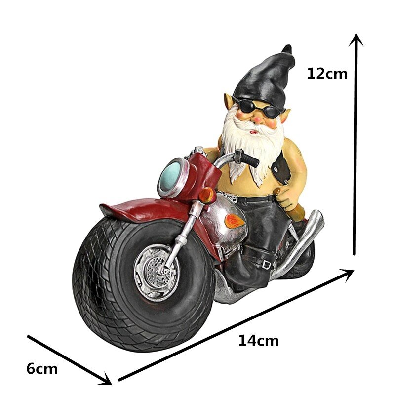 home & garden : Bikerman Tuinkabouter - Unieke Huis & Tuindecoratie in van Pantino
