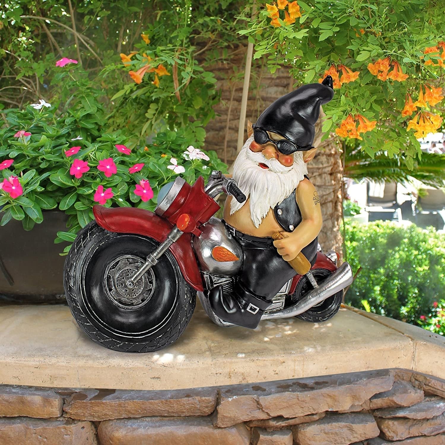 home & garden : Bikerman Tuinkabouter - Unieke Huis & Tuindecoratie in van Pantino