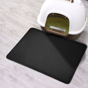 pets : PawGuard - Kattenbakmat - Zwart in Zwart van Pantino