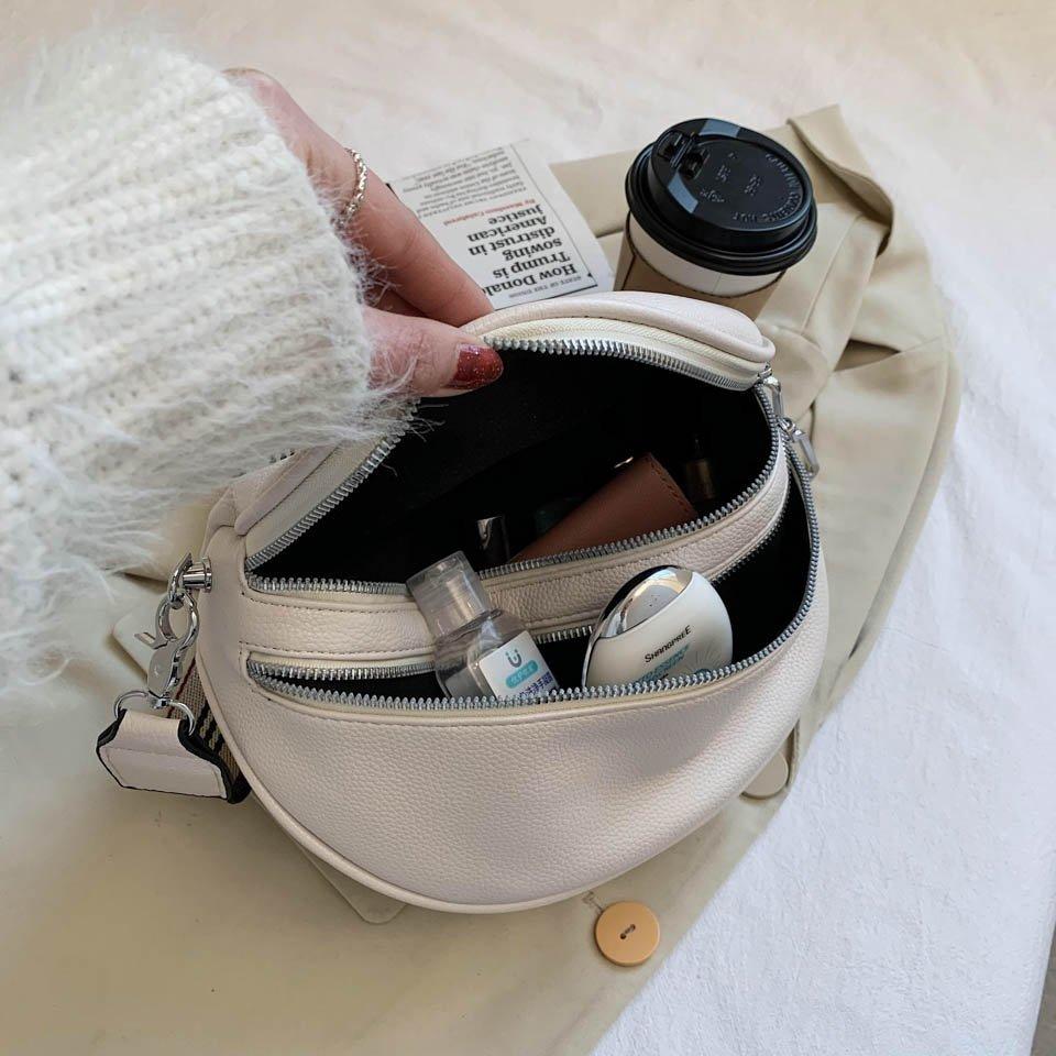 bags : Schoudertas Dames Zwart - BumBag - Modieuze voor in van Pantino