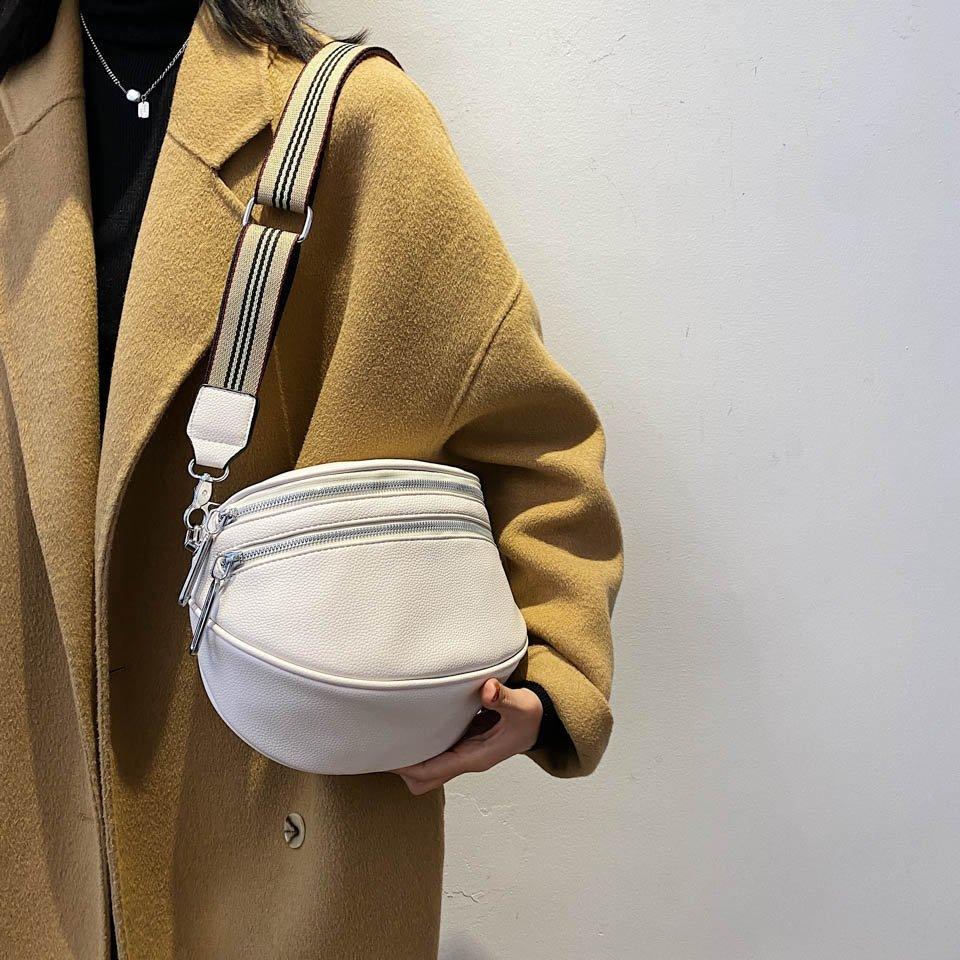 bags : Schoudertas Dames Zwart - BumBag - Modieuze voor in van Pantino