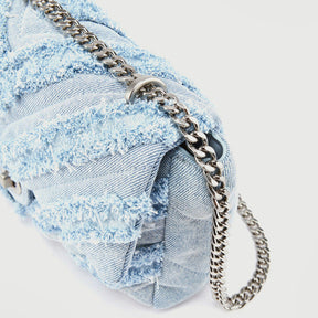 bags : Denim Kettingtas Canvas in van Pantino