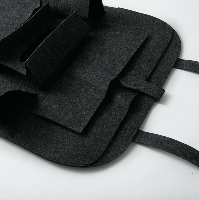 Car Seat Organizer : Auto Achterbank Opbergzak Organisator - Donker Grijs in van Pantino