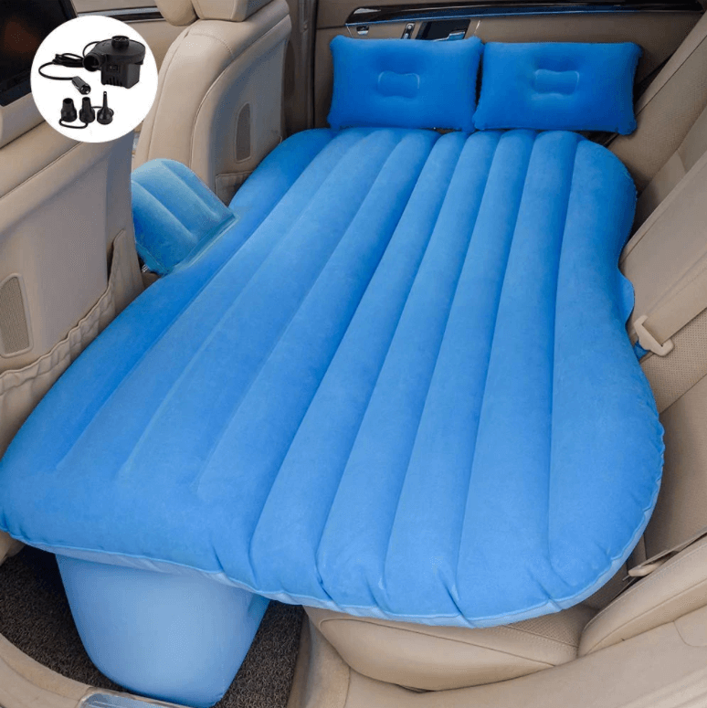 outdoor equipment : Opblaasbare Auto Achterbank Matras - Zwart in van Pantino